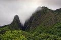 The needle, Iao Valley State Park, Maui, Hawaii Royalty Free Stock Photo