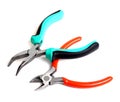 Needle-nose pliers and cutters Royalty Free Stock Photo