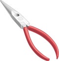 Needle Nosed Pliers Vector Illustration