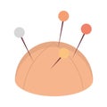 Needle pillow icon vector design