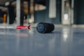 Needle roller for bubbles in the epoxy floor