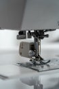 Needle of a sewing machine and part around it Royalty Free Stock Photo