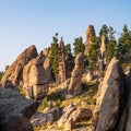 The Needles in Custer State Park Royalty Free Stock Photo