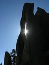 The Needles Eye - Rock formation Royalty Free Stock Photo