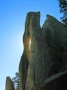 The Needles Eye - Rock formation Royalty Free Stock Photo