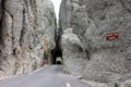 Needles Eye Tunnel in Custer State Park, Custer, South Dakota