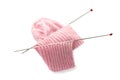 Needles for knitting Royalty Free Stock Photo