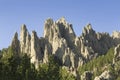 The Needles on Needles Highway Royalty Free Stock Photo