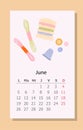 Needlework calendar June 2023