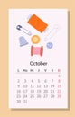Needlework calendar October 2023
