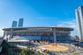 Nef Stadium, formally known as TÃÂ¼rk Telekom Stadium, is the home stadium of Galatasaray SK , Istanbul, Turkey