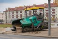 Neftekamsk. Bashkortostan Russia - October 06, 2020: paver in the city center