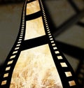 Negative film strip Royalty Free Stock Photo