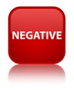 Negative special red square button