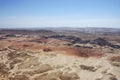 Negev desert, Israel. Royalty Free Stock Photo