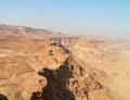 Negev desert view from Masada.