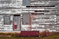 Neglected, Run-down Building Abstract