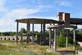 Neglected stand of spaceships