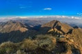 The Negoiu Peak. Fagaras Mountains, Romania Royalty Free Stock Photo