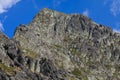 The Negoiu Peak. Fagaras Mountains, Romania Royalty Free Stock Photo