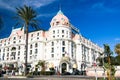 Negresco Hotel in Nice city, French riviera Royalty Free Stock Photo