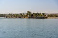 Nehru Park island garden in Fateh Sagar lake in Udaipur. India Royalty Free Stock Photo