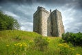 Neidpath Castle in the Scottish Borders. Royalty Free Stock Photo