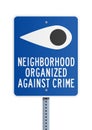 Neighborhood against crime