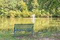 Neighborhood Fountain, Pond or Lake, and Bench