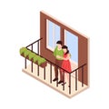 Neighborhood Isometric Icon