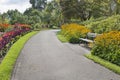 Neighborhood Parks Flowers Lined Path