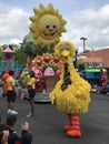 Neighborhood Street Party Parade at Sesame Place