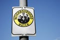 Neighborhood watch sign Royalty Free Stock Photo