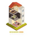 Neighbors Problems Isometric View