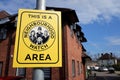 Neighbourhood Watch Area sign Royalty Free Stock Photo