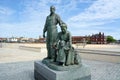 Sculpture of Immigrants. Kingston-Upon-Hull, UK