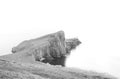 Neist Point Lighthouse - Isle of Skye, Scotland, beautiful cliffs of Highlands of Scotland at dusk Royalty Free Stock Photo