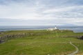 Neist Point lighthouse in Isle of Skye, Scotland Royalty Free Stock Photo