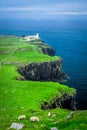 Neist Point Lighthouse Royalty Free Stock Photo