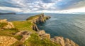 Neist Point Lightouse Skye Island Scotland Highlands UK Royalty Free Stock Photo