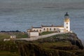 Neist Point Lightouse Skye Island Scotland Highlands UK Royalty Free Stock Photo