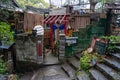 Neko-no-Hosomichi Cat Alley in Onomichi City. Hiroshima Prefecture, Japan Royalty Free Stock Photo