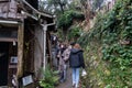 Neko-no-Hosomichi Cat Alley in Onomichi City. Hiroshima Prefecture, Japan