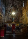 Nekresi Monastery Church Iconostasis View Royalty Free Stock Photo