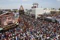 Nellaiappar temple car festival tirunelveli tamilnadu india Royalty Free Stock Photo