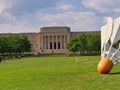 Nelson-Atkins Museum of Art Lawn Royalty Free Stock Photo