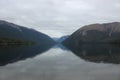 Nelson lakes lake national park new zealand Royalty Free Stock Photo