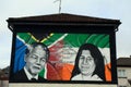 Nelson Mandela and Bobby Sands, Derry, Northern Ireland