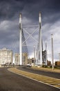 Nelson Mandela Bridge facing into Braamfontein