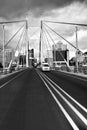 Nelson Mandela Bridge facing into JHB CBD Royalty Free Stock Photo